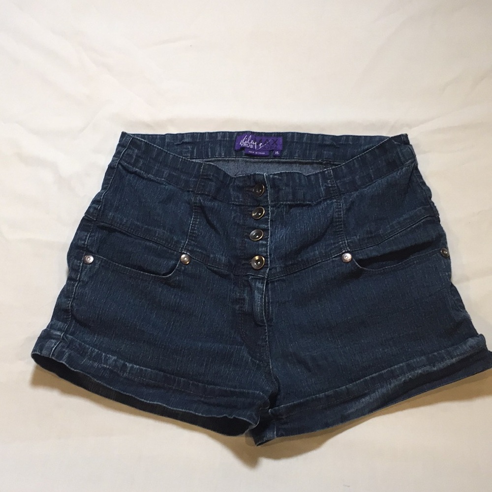 Miley Cyrus Max Azria shorts